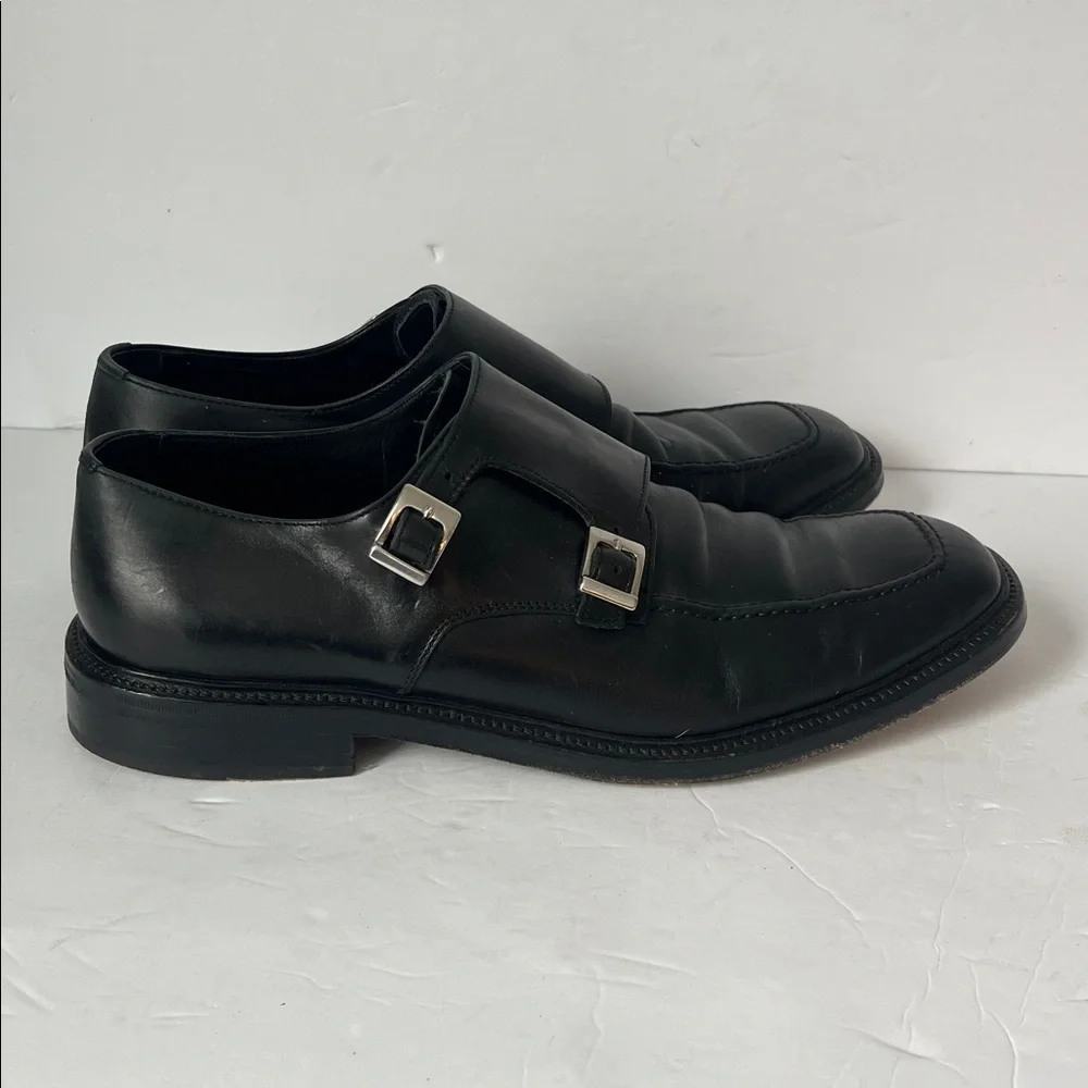 To Boot New York Adam‎ Derrick Black Dress Grant Calf Double Monkstrap, sz 13 =
